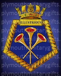HMS Illustrious (old) Magnet